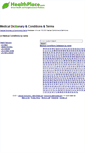 Mobile Screenshot of conditions.healthplace.com